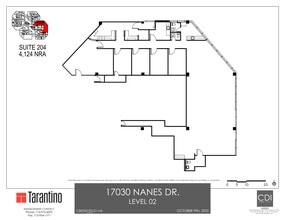17030 Nanes Dr, Houston, TX à louer Plan de site- Image 1 de 1