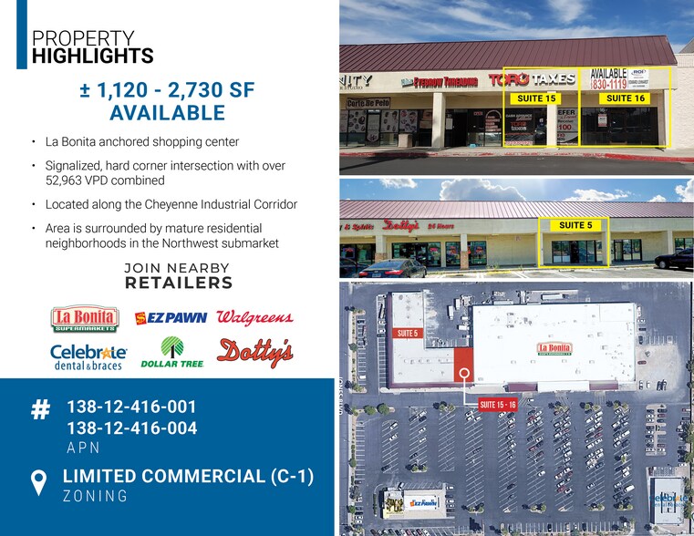 Cheyenne Ave & Jones Blvd, Las Vegas, NV for lease - Building Photo - Image 2 of 5
