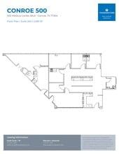 500 Medical Center Blvd, Conroe, TX à louer Plan de site- Image 1 de 1
