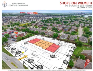 Plus de détails pour 5049 Wilmeth Rd, McKinney, TX - Médical, Commerce de détail à louer