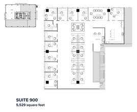 700 W Georgia St, Vancouver, BC à louer Plan d’étage- Image 1 de 1