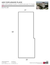 4281 Esplanade Pl, Flower Mound, TX for lease Floor Plan- Image 1 of 2