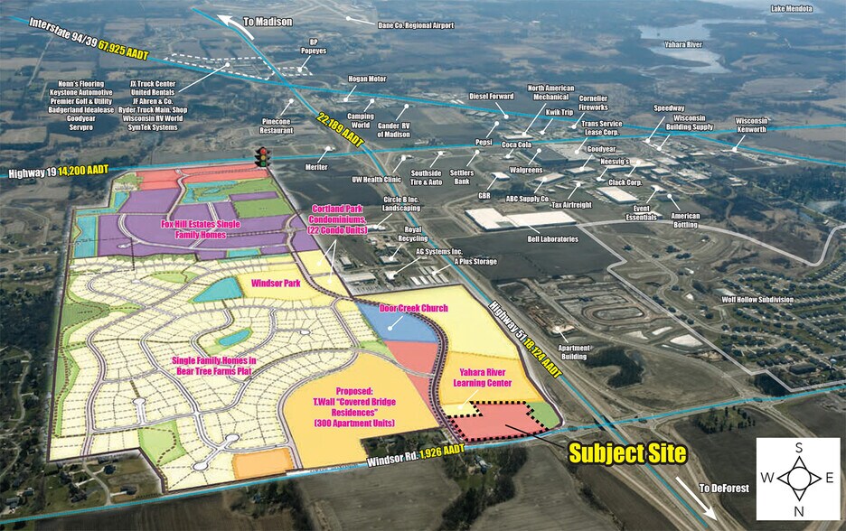 Windsor Rd, Deforest, WI à vendre - Photo du bâtiment - Image 1 de 3