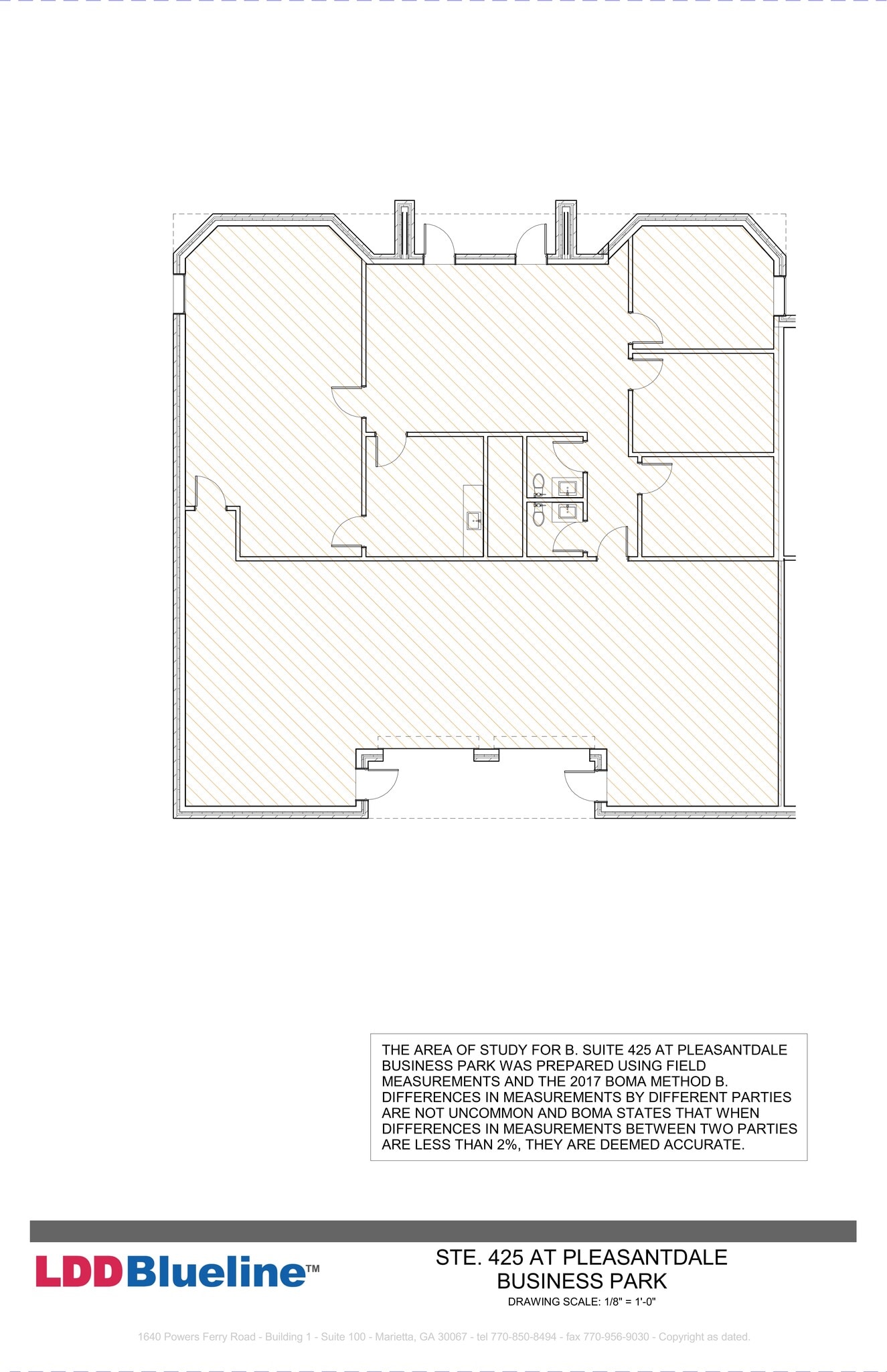 4025 Pleasantdale Rd, Doraville, GA à louer Plan de site- Image 1 de 21