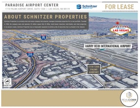 1110 Palms Airport Dr, Las Vegas, NV - Aerial map view