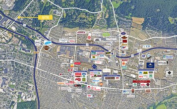 810 Bonneview Rd, York, PA - AERIAL  map view