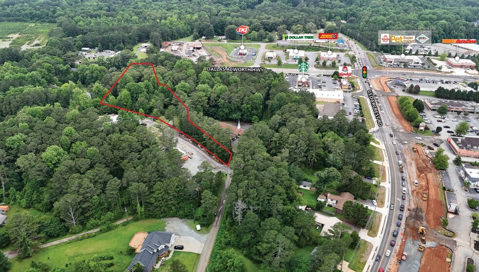 8542 Dallas Acworth Hwy, Dallas, GA à vendre - Photo du bâtiment - Image 2 de 3