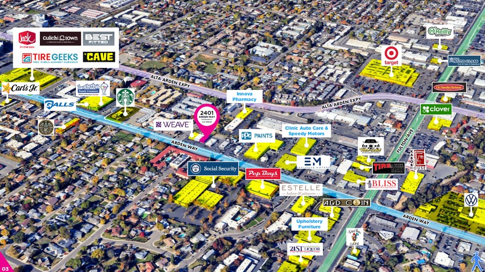 2401 Arden Way, Sacramento, CA for lease - Building Photo - Image 3 of 9