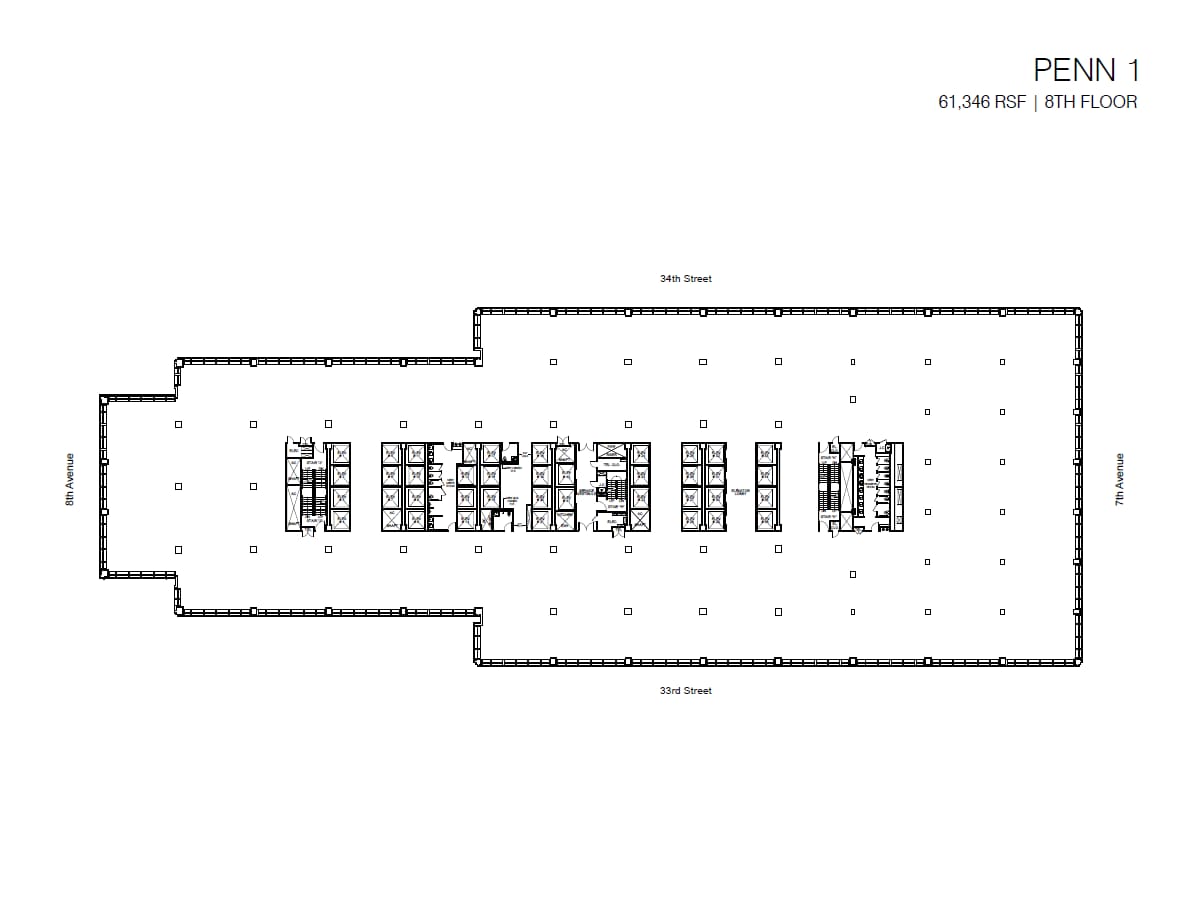 PENN 1, New York, NY à louer Plan d’étage- Image 1 de 1