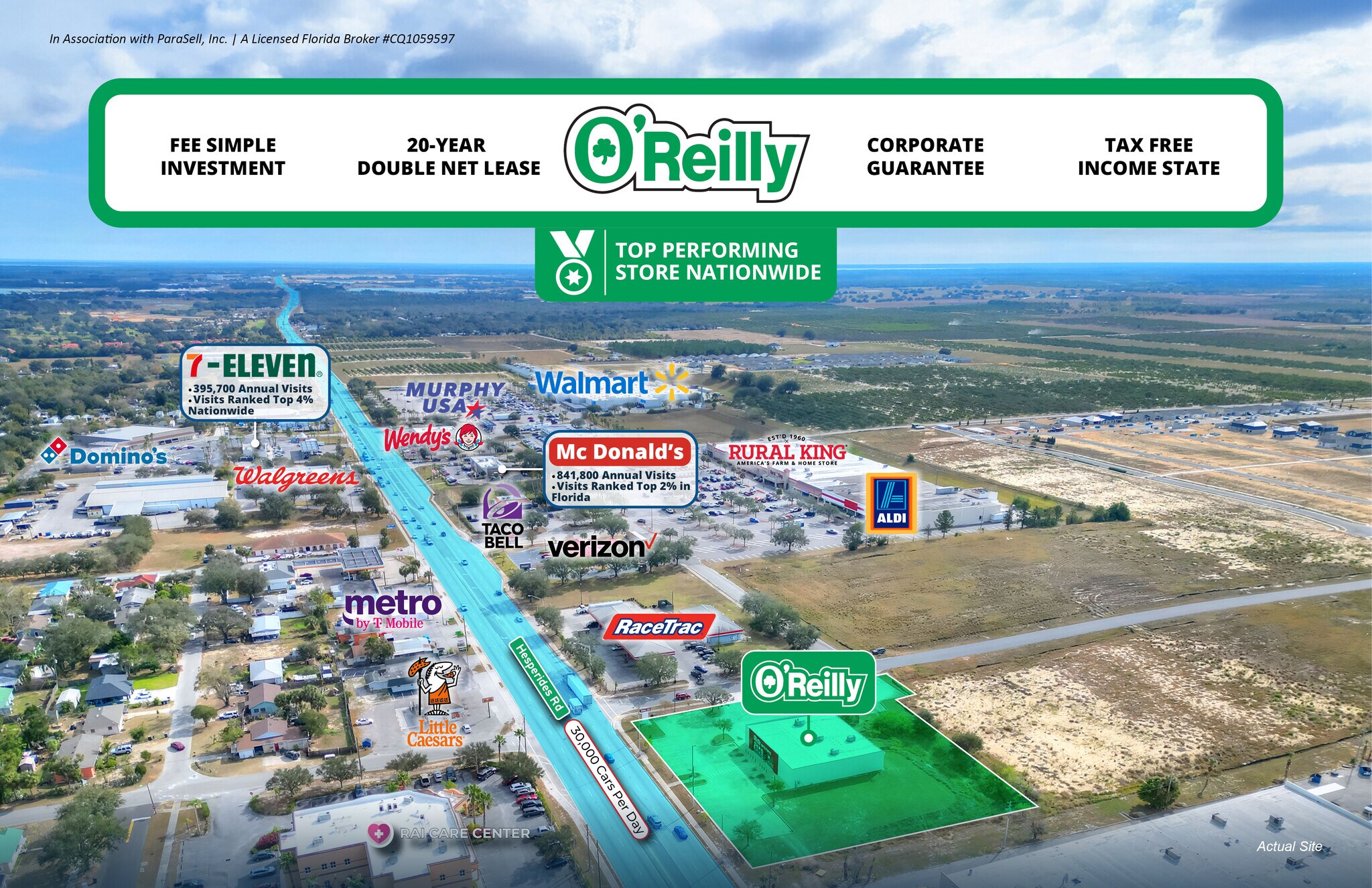 503 Hamlin St, Lake Wales, FL for sale Aerial- Image 1 of 9