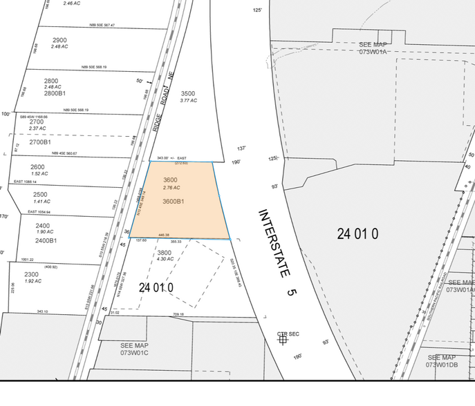 4780 Ridge Dr NE, Salem, OR à louer - Plan cadastral - Image 2 de 2