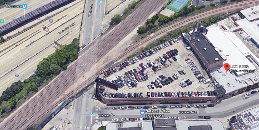 4319-4321 N Knox Ave, Chicago, IL for lease - Aerial - Image 3 of 5
