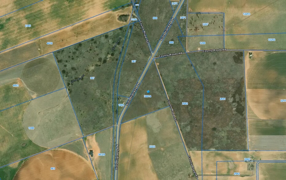 1254 Highway 6, O Brien, TX for sale - Plat Map - Image 3 of 3