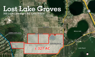 Plus de détails pour 300 Lost Lake Barn Rd, Lake Placid, FL - Terrain à vendre