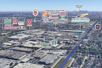 200 Broadview Village Sq, Broadview, IL - Aerial  map view - Image1