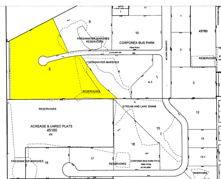 6700 Lakeview Center Dr, Tampa, FL à vendre - Plan cadastral - Image 1 de 1