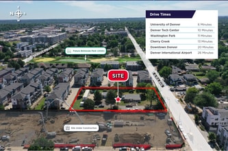 4175 E Iliff Ave, Denver, CO - Aérien  Vue de la carte - Image1