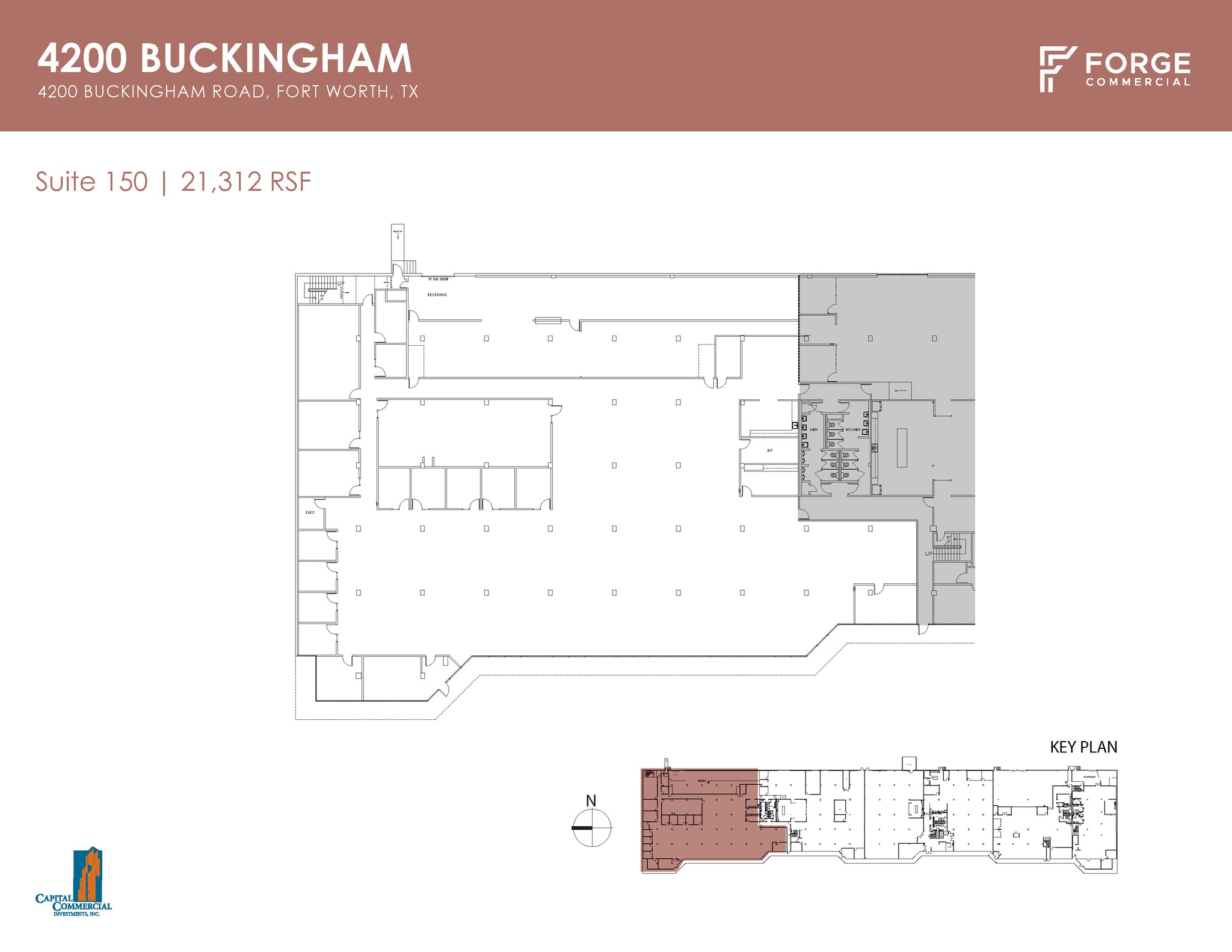 4200 Buckingham Rd, Fort Worth, TX à louer Plan d’étage- Image 1 de 2
