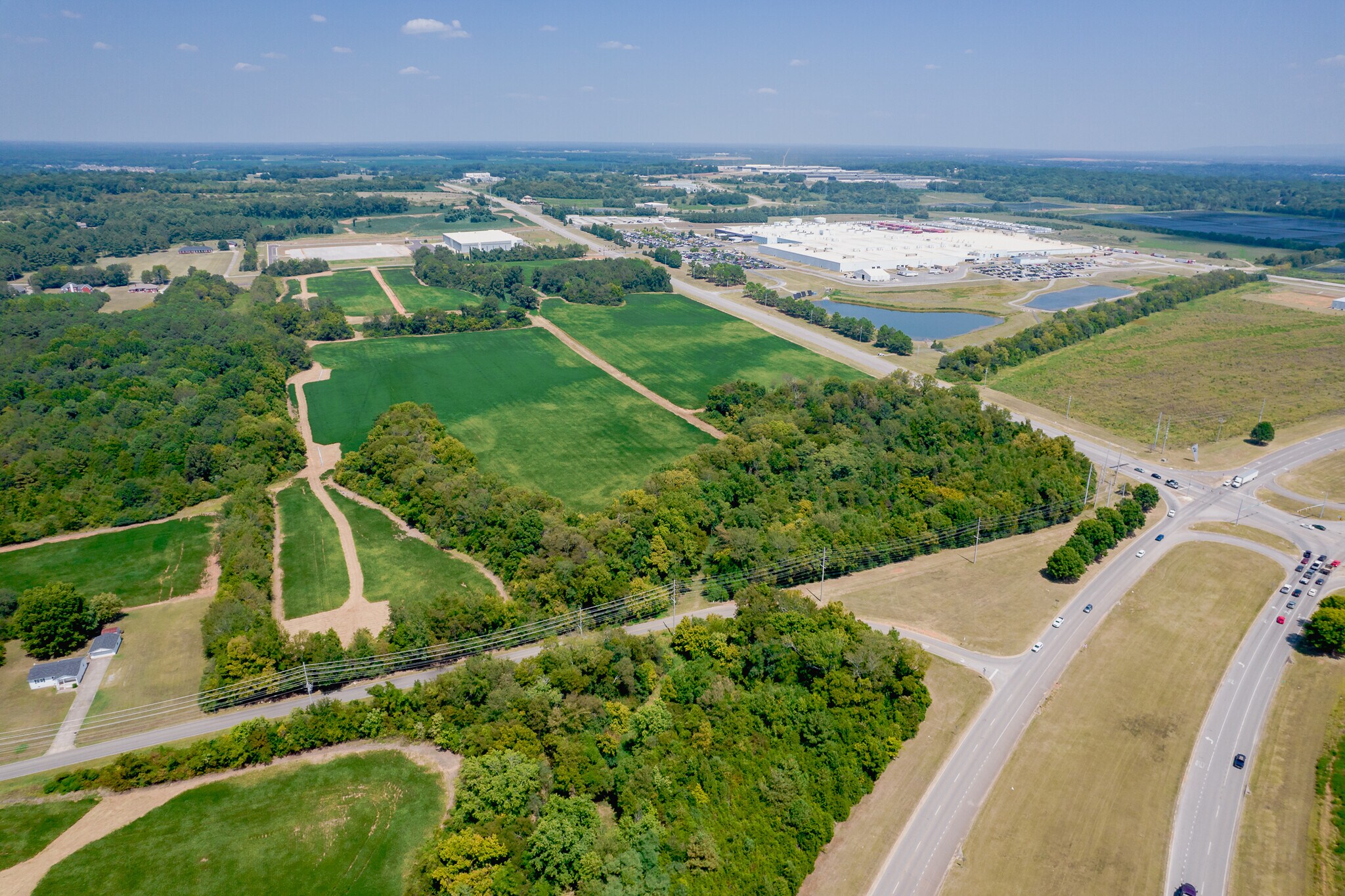 72 Acres Pulaski Pike, Huntsville, AL à vendre Aérien- Image 1 de 9