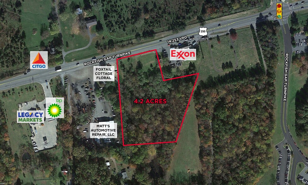 6013 Rockfish Gap Tpke, Crozet, VA à vendre - Photo du bâtiment - Image 2 de 4