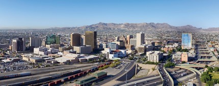 601 N Mesa St, El Paso, TX - AÉRIEN  Vue de la carte