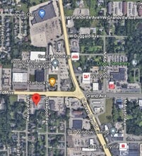 3375 W Grand Ave, Waukegan, IL - AÉRIEN  Vue de la carte