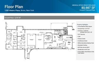 1200 Waters Pl, Bronx, NY for lease Floor Plan- Image 1 of 1