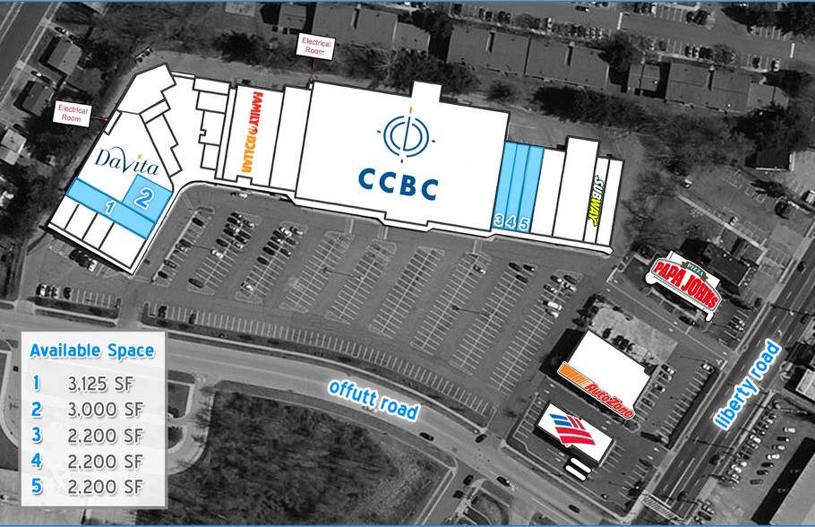 3613-3699 Offutt Rd, Randallstown, MD à vendre - Plan de site - Image 1 de 1