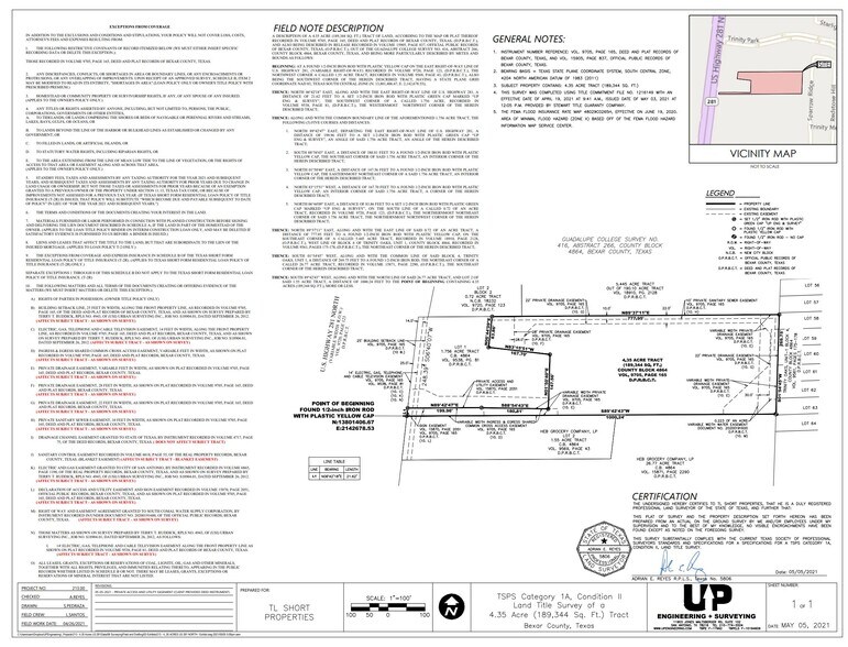 26950 US Highway 281 N, San Antonio, TX à vendre - Plan cadastral - Image 2 de 3