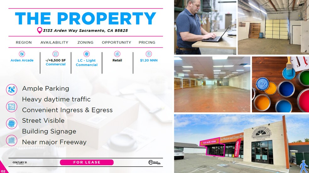 3133-3141 Arden Way, Sacramento, CA à louer - Photo du bâtiment - Image 2 de 10