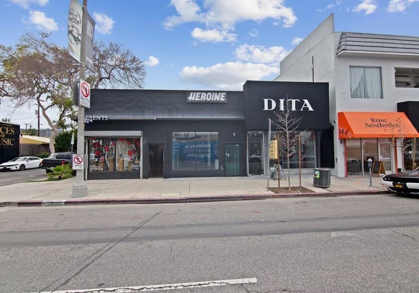 7625-7629 Melrose Ave, Los Angeles, CA for lease - Building Photo - Image 1 of 7