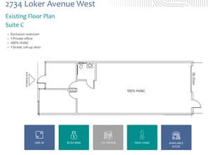 2720 Loker Ave W, Carlsbad, CA for lease Floor Plan- Image 1 of 1
