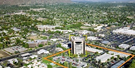 2702 N 44th St, Phoenix, AZ - AÉRIEN Vue de la carte - Image1