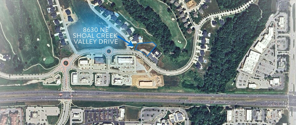 8630 NE Shoal Creek Valley Dr, Kansas City, MO for sale - Aerial - Image 3 of 7
