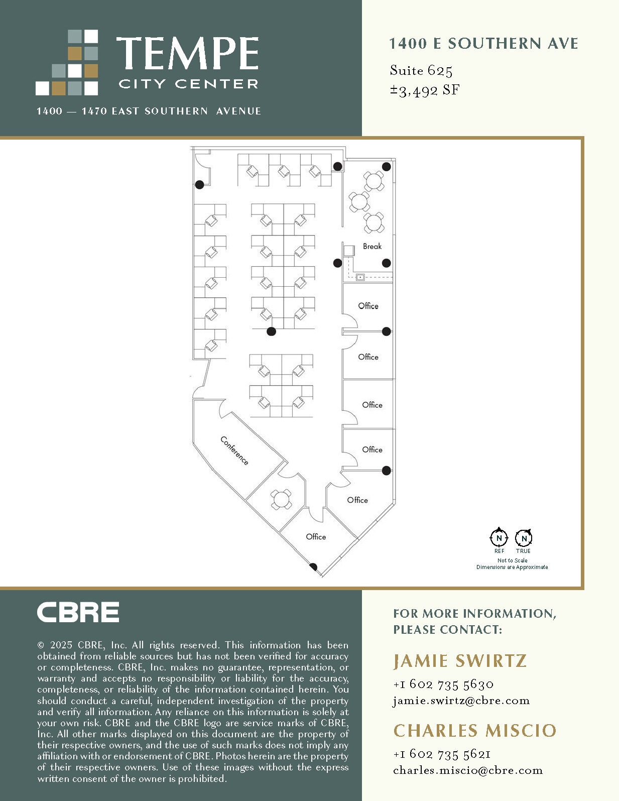1400 E Southern Ave, Tempe, AZ for lease Floor Plan- Image 1 of 1