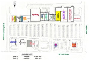 18-24 E 33rd St, Edmond, OK for lease Site Plan- Image 2 of 5