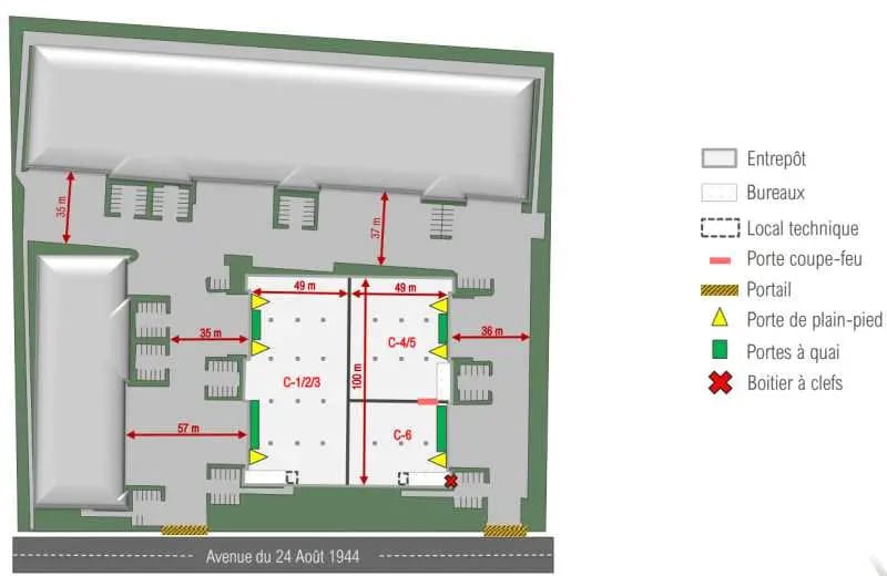 11 Avenue Du 24 Août 1944, Corbas for lease Floor Plan- Image 1 of 1