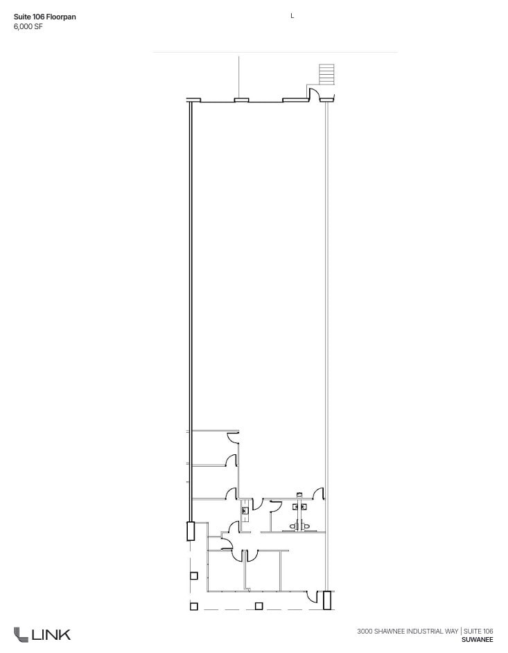 3000 Shawnee Industrial Way, Suwanee, GA for lease Floor Plan- Image 1 of 1