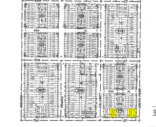 350 E 71st St, Chicago, IL à vendre - Plan cadastral - Image 2 de 12