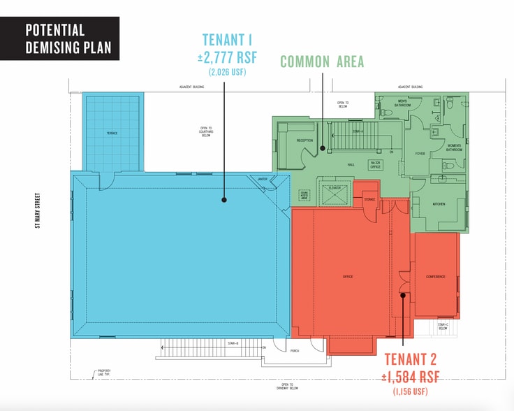 328 St Mary St, Pleasanton, CA for lease - Site Plan - Image 2 of 12
