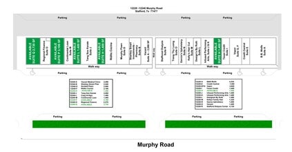 12220 Murphy Rd, Stafford, TX for lease Site Plan- Image 1 of 1