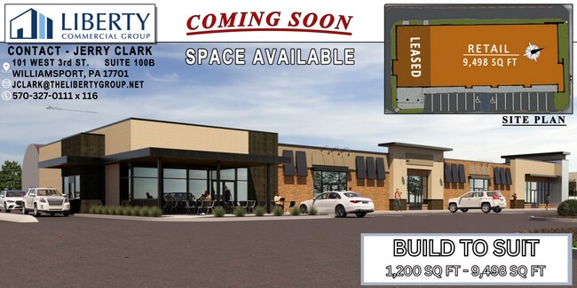 Plus de détails pour 20 Liberty Ln, Williamsport, PA - Terrain à louer
