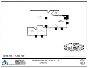 2301 E Lamar Blvd, Arlington, TX à louer Plan d’étage- Image 1 de 1