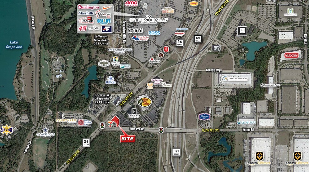 1720 State Highway 26, Grapevine, TX for lease - Aerial - Image 1 of 3