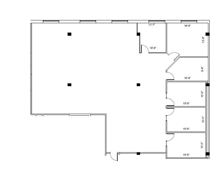 3100 Timmons Ln, Houston, TX à louer Plan d  tage- Image 1 de 1