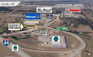 441251 E Highway 60, Vinita, OK - Aerial map view - Image1