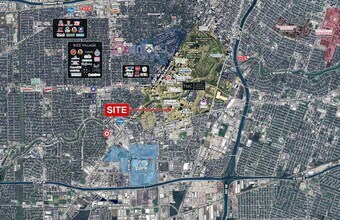 7118 Bertner Ave, Houston, TX - Aerial map view - Image1