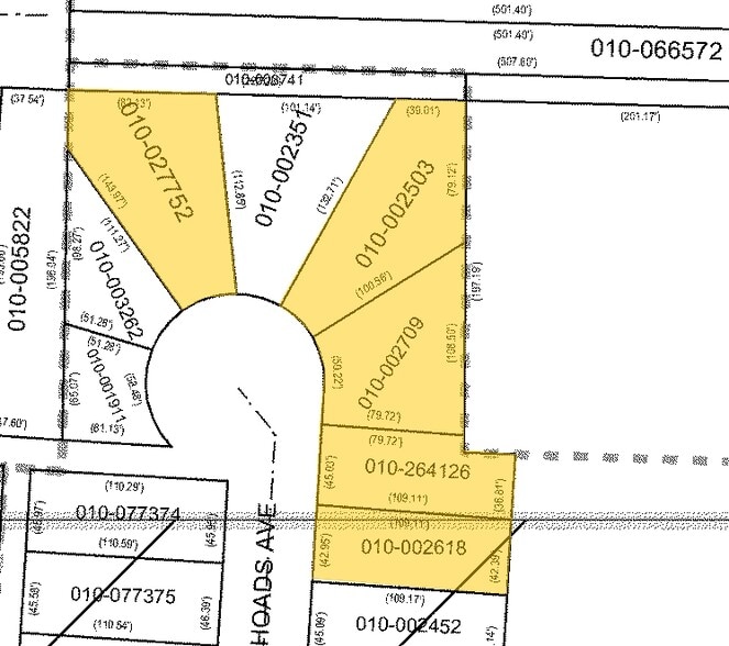 577-600 Rhoads Ave, Columbus, OH for sale - Plat Map - Image 2 of 2