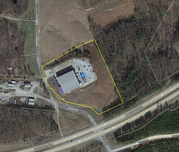 1351 Tie Camp Rd, Waynesboro, TN for lease - Plat Map - Image 1 of 10