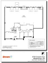 5716 Coopers Ave, Mississauga, ON for lease Floor Plan- Image 1 of 1
